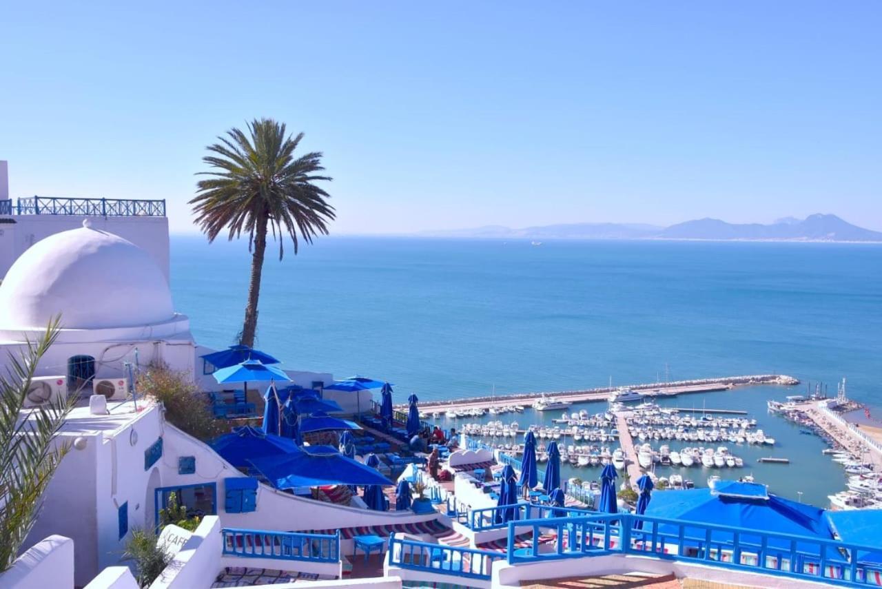 Sidi Bou Ali The Blue And White Perleヴィラ エクステリア 写真